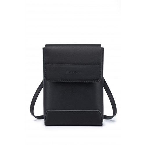 Full Leather Small Vertical Crossbody Bag Full Leather Small Vertical Crossbody Bag