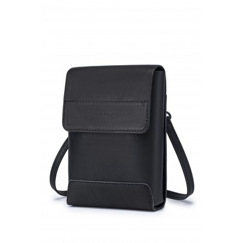 Full Leather Small Vertical Crossbody Bag Full Leather Small Vertical Crossbody Bag