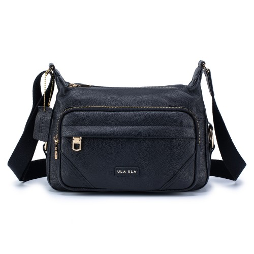 Full Leather Crossbody Bag 