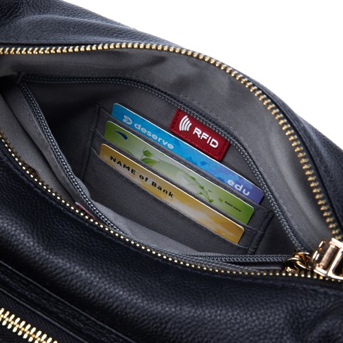 Full Leather Crossbody Bag 
