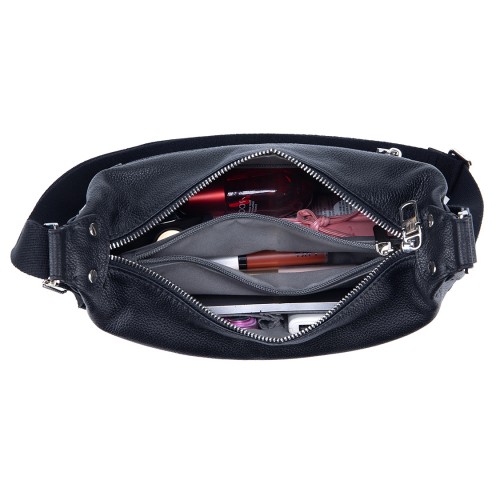 Full Leather Crossbody Bag 